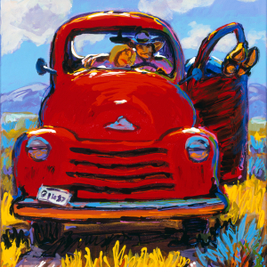 "Enjoyin'" Print by Larry Pirnie