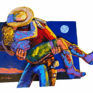 "He Carried Her To Her Horse" by Larry Pirnie