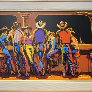 "Corralling Fillies at the Longhorn" by Larry Pirnie